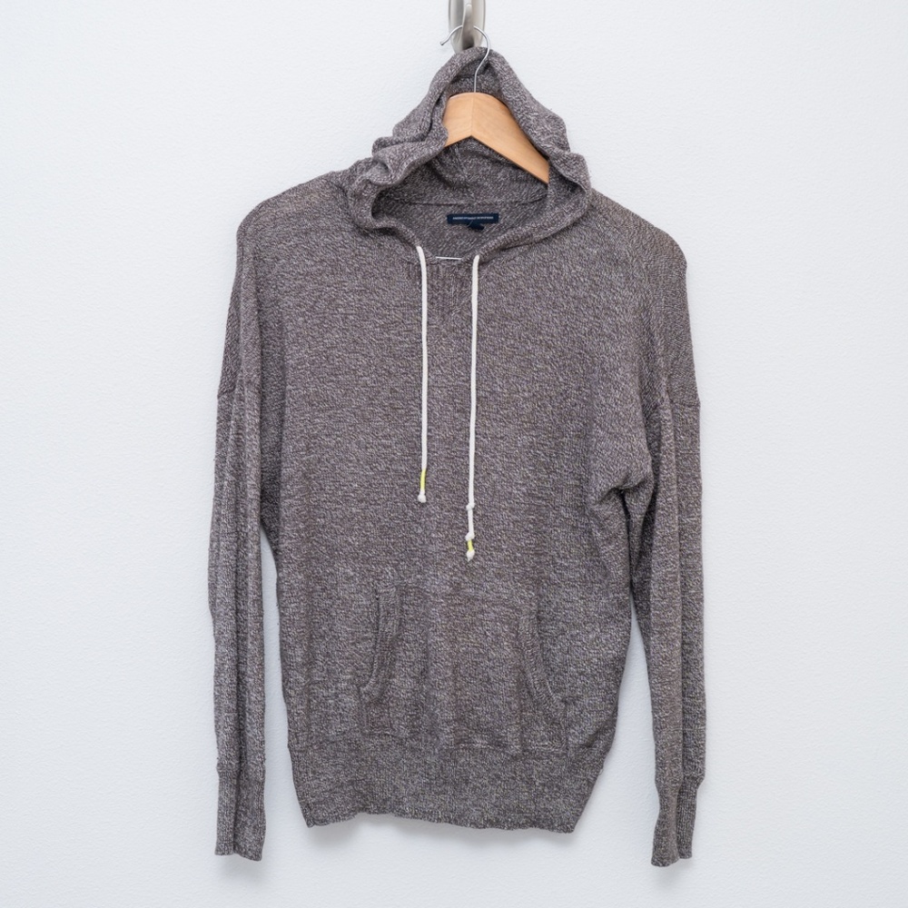 American Eagle Women's Knit Hoodie Sweater Size Large
